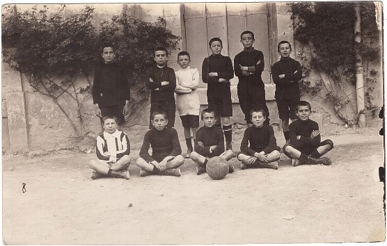 Equipe de jeunes footballeurs