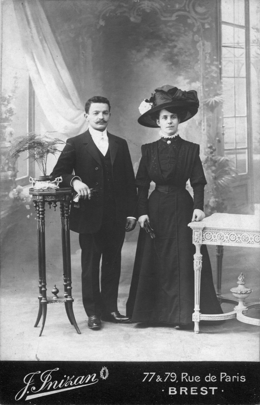 Annibale Prevosto et son épouse