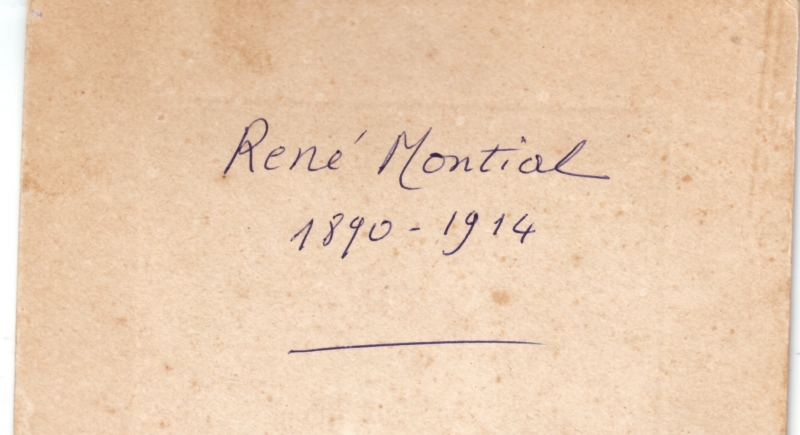 René Montial, cuirassier, Mort pour la France.