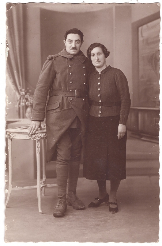 Militaire et son épouse