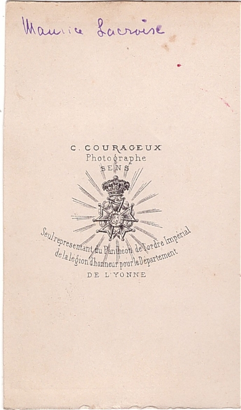 Maurice Lacroix, enfant