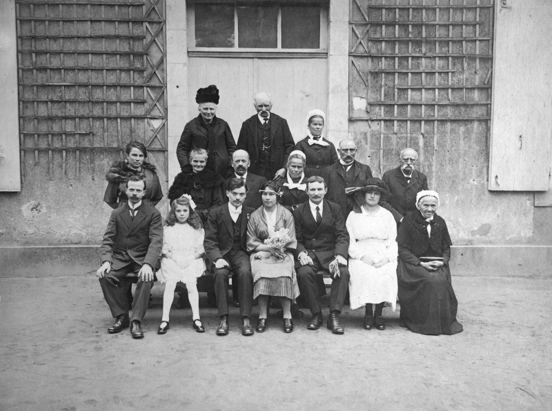 Mariage de Christian Vital Bouhours.