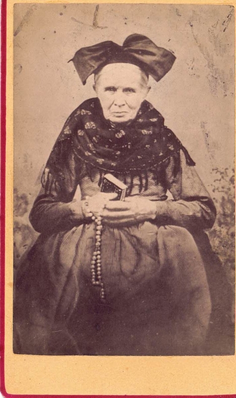 Portrait d'une Alsacienne âgée