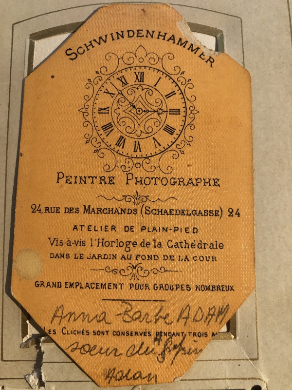 Portrait d'Anna Barbe Adam, 