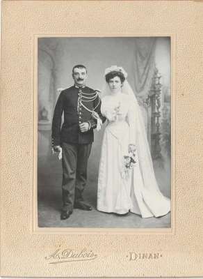 Portrait mariage M THOMAS et E LEMEE recto2