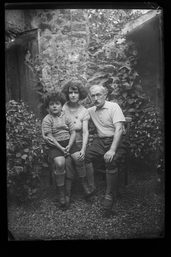 Achille,  Henriette  Gascard et leur fils