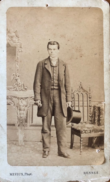 Jeune homme mort en 1871 pendant la guerre franco-prussienne