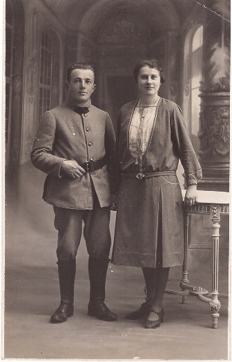 Soldat et son épouse