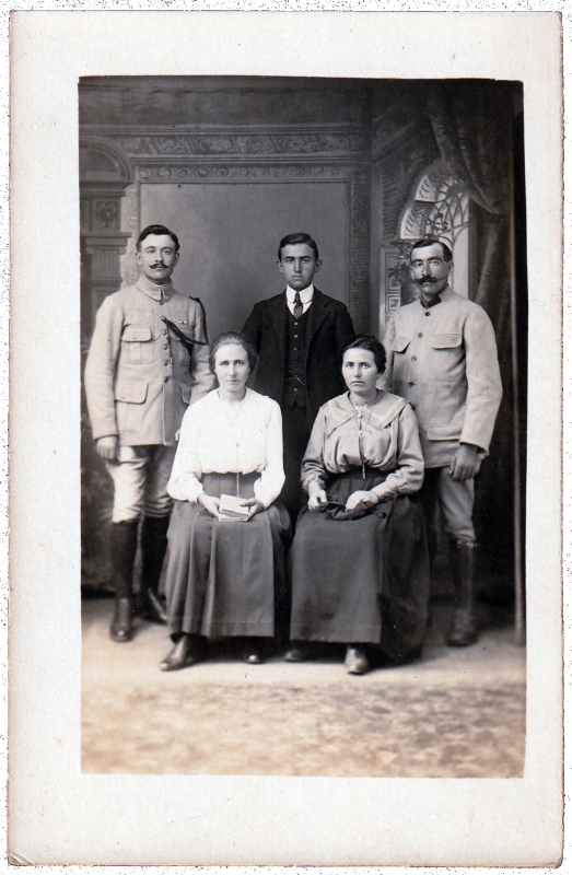 Portrait de famille pendant la Grande Guerre