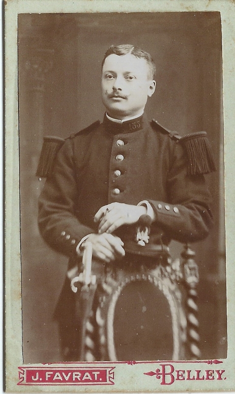 Pierre Eymard, soldat au 133e régiment d'infanterie