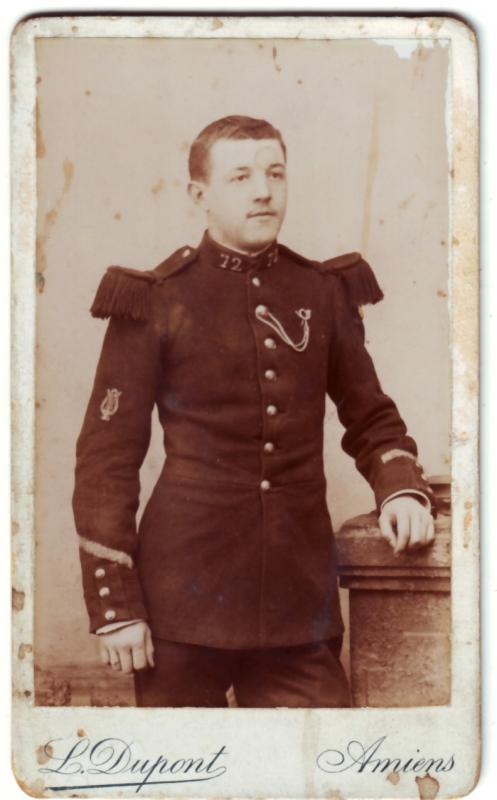 Militaire du 72e régiment d'infanterie