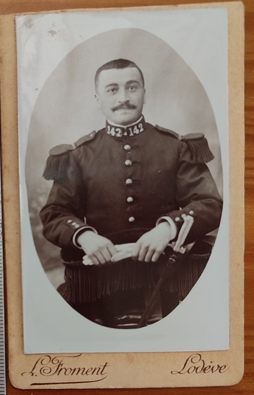Fantassin du 142e régiment d'infanterie