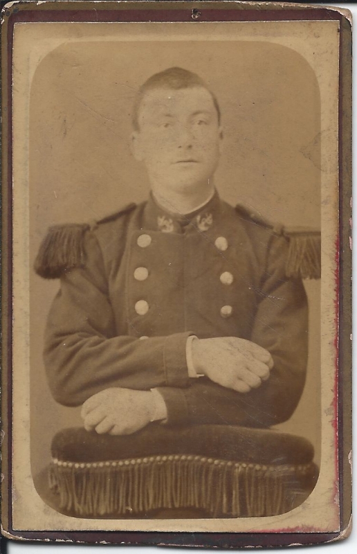 Portrait d'Isaïe Vidril (Infanterie de marine)