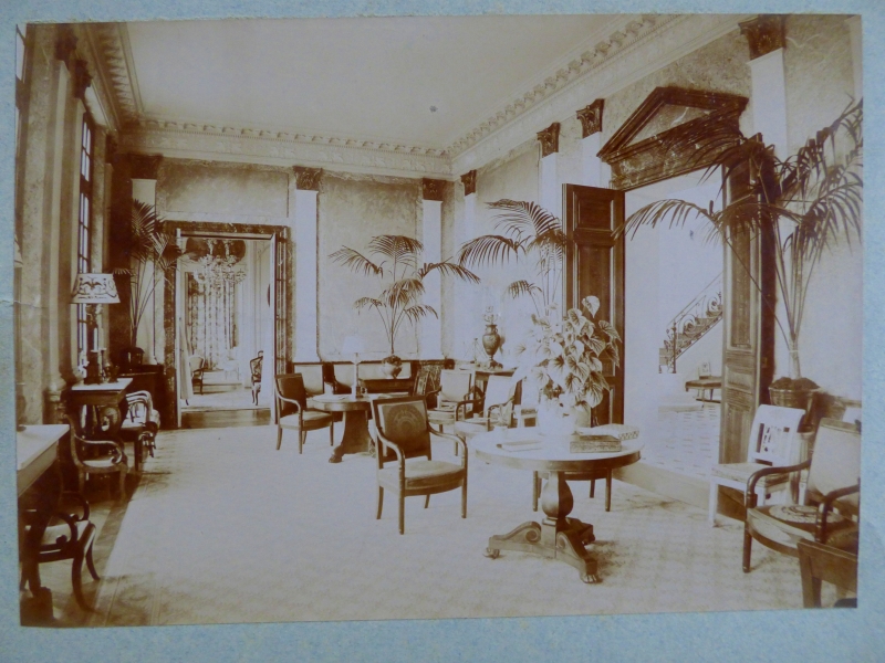 Salon d'un château non identifié