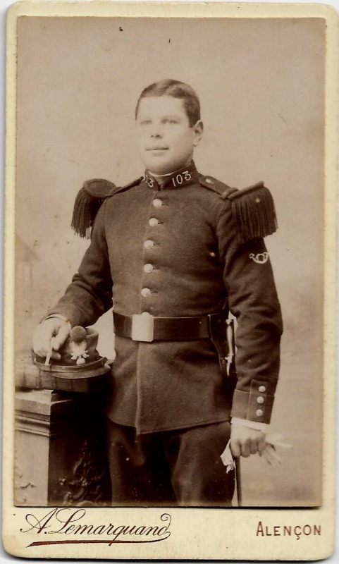 Soldat (bon tireur) du 103e régiment d'infanterie