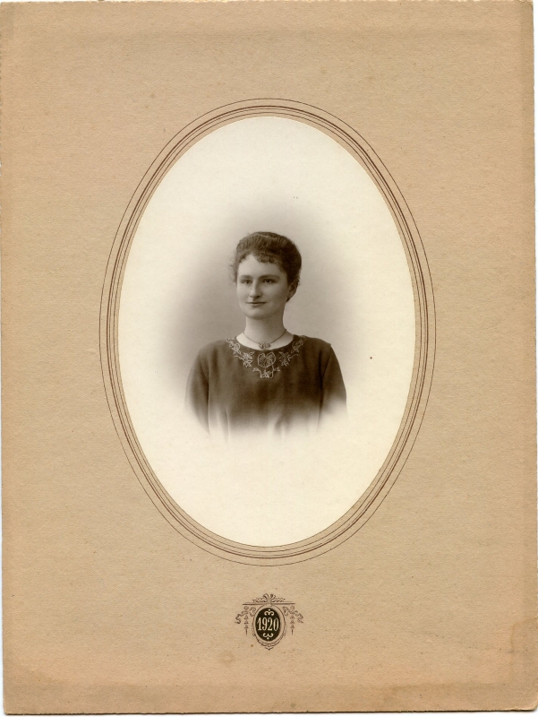 Portrait d'une jeune femme
