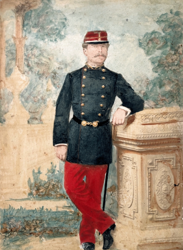 Jean-Paul Adam, soldat