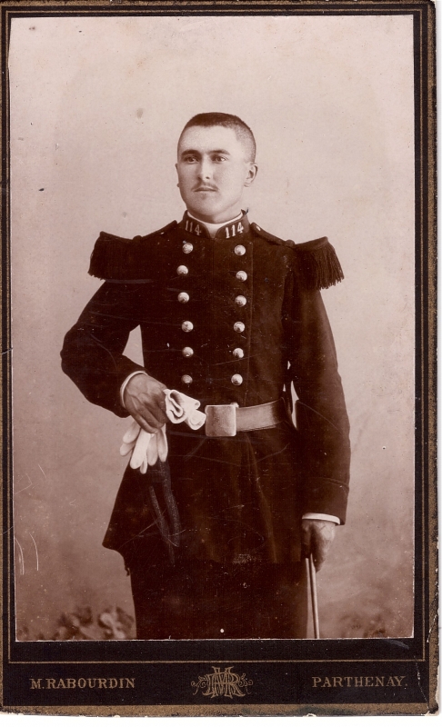 Soldat du 114e régiment d'infanterie