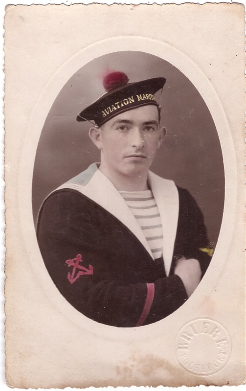 Jean Le Moing, marin de l'aéronavale