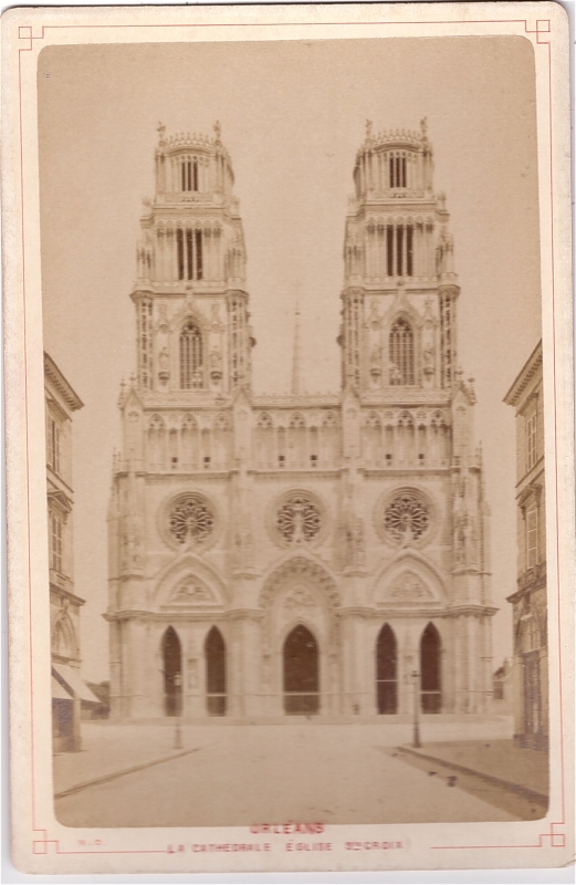 Orléans - La cathédrale (église Ste-Croix)