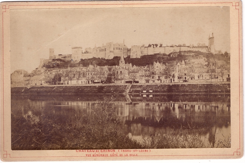 Château de Chinon - vue générale