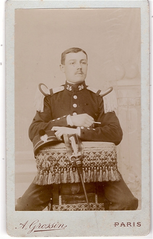 Soldat affecté à l'intendance