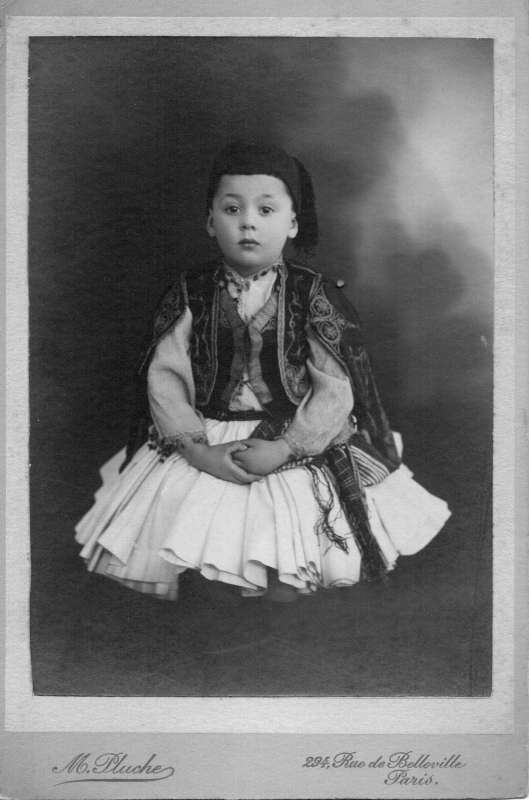 Maurice Marrocco déguisé 