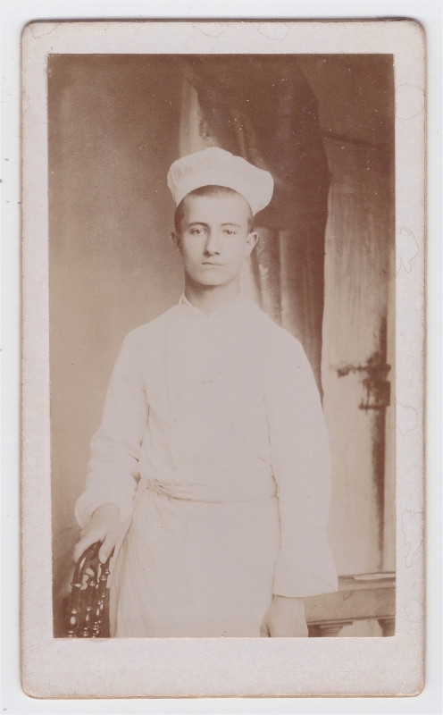 Portrait de René Alphonse, cuisinier