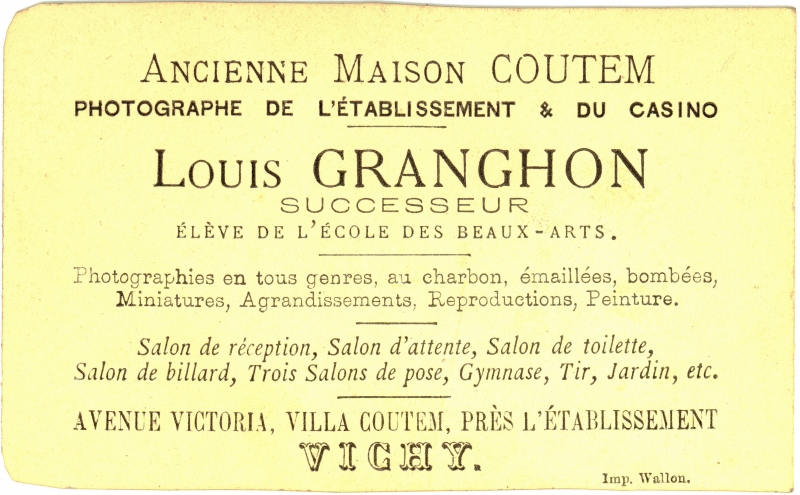 Carte de visite